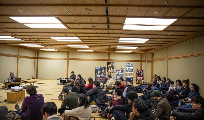 Masterclass at the Italian Institute of Culture, Kyoto